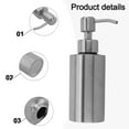 thumbnail image 6 of Stainless Steel Countertop Soap Dispenser Rust Proof Liquid Hand Soap Dispenser, Kitchen Pump for Liquid Bathroom Hand Dish Lotion (250 ml), 6 of 9