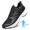 Black, variant on Men's Height Increase Sneakers, Breathable Mesh Trainers For Daily Walking, Modern Sport Soft Sole