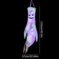 thumbnail image 4 of Halloween Hanging Windsocks Outdoor, 43'' Light Up Ghost Windsocks, Scary Halloween Decorations Decor Outdoor Indoor for Tree Party Yard Porch Home, 4 of 6