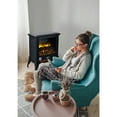 thumbnail image 5 of Costway 18''  Electric Fireplace Stove Freestanding Heater W/ Flame Effect 1400W, 5 of 10