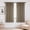Khaki, variant on Deconovo Blackout Curtains for Kitchen Windows, Room Darkening Panels with Back Tab and Rod Pocket, Turquoise, 2 Pieces, 52"x45"