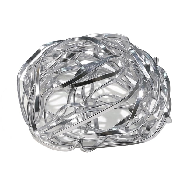 Arreglo floral con tapa, arreglo de ikebana, soporte para relleno de jarrones, mesa flexible, floral Plata
