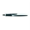 thumbnail image 5 of Schneider Ray Cartridge Rollerball Pen M (Medium), Refillable, White/Dark Gray Barrel, Royal Blue Erasable Ink Cartridge, Pack of 1 Pen (187849), 5 of 8