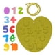 thumbnail image 2 of Number Shape Puzzle, Silicone Improve Cognitive Number Puzzle Toy Board Motor Skill Development Bright Color For Toddlers For Kindergarten ANGGREK Otros, 2 of 8