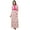 Pink, variant on Bimba Women's Floral Winter Maxi Dress Long Printed Rayon