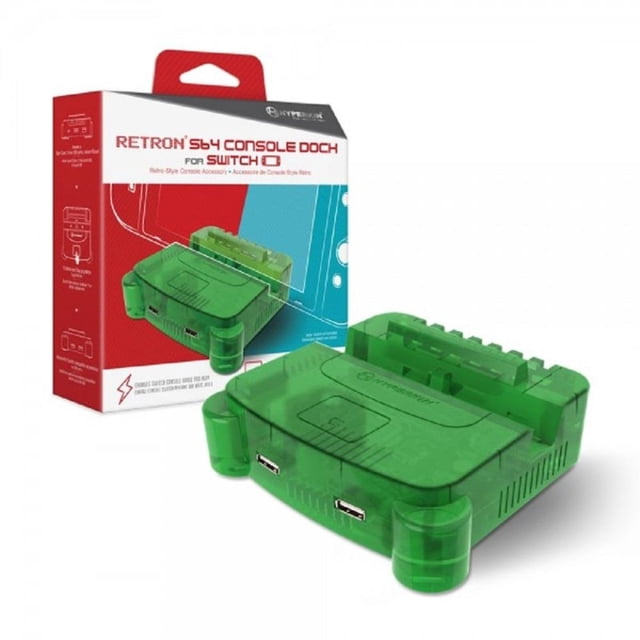 Dock Para Nintendo Switch Hyperkin RetroN S64 Verde