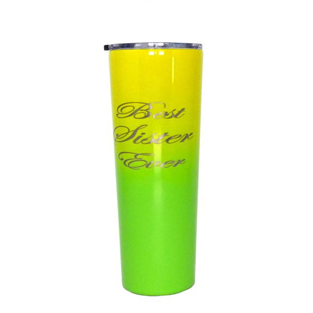 Best Sister Ever Insulated Stainless Steel Tumbler Cup with Slide