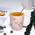 thumbnail image 5 of Yiaed Easter Rabbit Print Ceramics Coffee,Large Handle Design,Extra Large Tea and Coffee Cup for Office and Home Mugs, 5 of 6