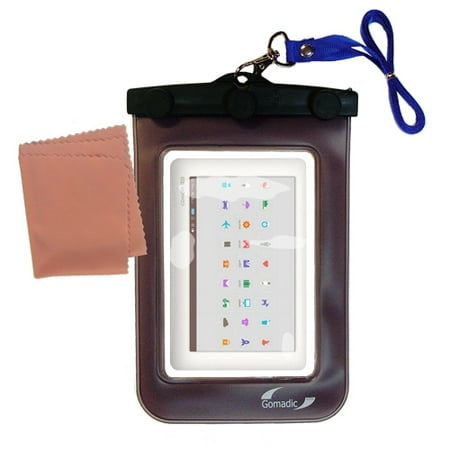 Gomadic Clean and Dry Waterproof Protective Case Suitablefor the Cowon V5 to use Underwater