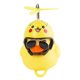 thumbnail image 5 of Bicicleta Motocicleta Eléctrica Patineta Duck Bell Ndcxsfigh Horn Bell Light para Xiaomi Mijia M365 Scooter (Rojo) (con ventilador), 5 of 6