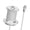 White, variant on Hiddens Embedded Round Socket Power Outlet 18W USB A and Type C Charging Port 50mm Cutout Safe for Home Use