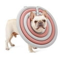 thumbnail image 1 of Adjustable Dog Collar Recovery Anti-Bite Cone Soft Cover Recovery Puppy Pet Protector for Pet Cat Gray Pink XL, 1 of 8