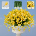 thumbnail image 4 of Coolmade 10pcs Yellow Flowers Artificial Calla Lily Silk Flowers 14" for Home Kitchen & Wedding, 4 of 7