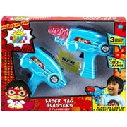 KIDDESIGNS Ryans World Laser-Tag for Kids Infared Lazer-Tag Blasters Lights Up and Vibrates When Hit