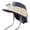 Khaki, variant on PSVFUJZ Wide Brim Sun Hat with Solar Powered Fan UV Protection Summer Outdoor Cap Breathable Adjustable Top Design Headwear for Men Fishing Hiking Mountaineering Camping Patio Yard