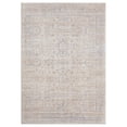 thumbnail image 2 of Laddha Home Designs 5' x 8' Floral Bordered Area Throw Rug - Gray and Beige, 2 of 9