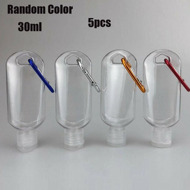 BTHEA Botella Recargable Portátil De Alta Calidad Con Gancho Vacío Plástico Transparente Contenedor Cosmético huangjie unisex