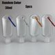 thumbnail image 1 of BTHEA Botella Recargable Portátil De Alta Calidad Con Gancho Vacío Plástico Transparente Contenedor Cosmético huangjie unisex, 1 of 2