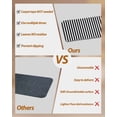 thumbnail image 3 of Stair Treads for Wooden Steps, Black White Stripe Peel and Stick Stair Treads with Adhesive, Modern Minimalist Geometric Striped Non Slip Indoor Stairs Runner Rugs Mats for Elders Dogs 8"x30"7PCS, 3 of 7
