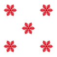 thumbnail image 3 of Wosthever Manteles individuales de Diseño de copos de nieve Aislamiento térmico Estera de comedor Verde antideslizante Bandeja Pad Accesorios Type2 NO2 Wosthever CBP443906, 3 of 5
