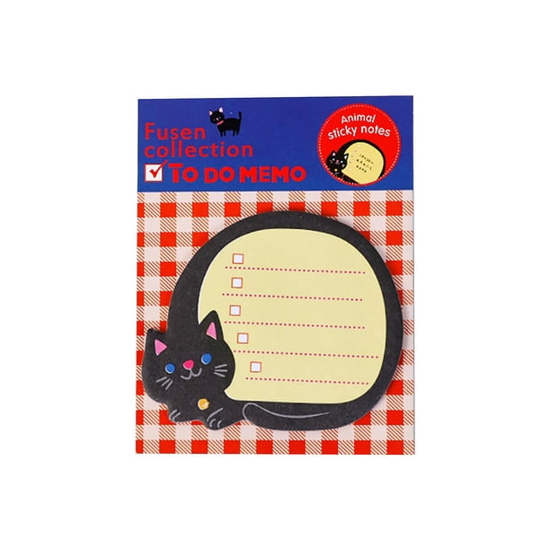 Notas Adhesivas Kawaii Con Forma De Gato | 5 Paquetes, 150 Hojas | Para Marcar Libros, Recordatorios, Oficina