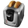 BLACK+DECKER 2Slice Toaster with Extrawide Slots, Stainless Steel