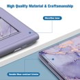 thumbnail image 5 of Fintie Stand Case for Nook GlowLight 4 Plus Tablet 7.8" (2023 Release) - Premium PU Leather Sleeve Cover with Card Slot and Hand Strap, Lilac Marble, 5 of 8