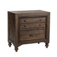 thumbnail image 1 of Catawba Collines Brun Foncé 2 Tiroirs Night Stand, 1 of 9
