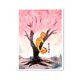 thumbnail image 3 of Pink Sakura Poster Pikachu Bulbasaur Squirtle Charmander Canvas Painting Anime Figure Wall Art Prints Living Room Decor, 3 of 5