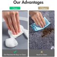 thumbnail image 5 of (light gray)1 Absorbent Bath Mat Non Slip Anti Mould Diatom Mud Bathroom Shower Floor Mat, Quick-Dry 4 Layer Thickened Rug for Bedroom, Kitchen, Toile, 5 of 5