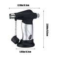 thumbnail image 3 of EGNMCR Kitchen Gadgets, Butane Lighter-Technical Cooking Lighter Refillable- Kitchen With Safe Lock And Can Be Changed Flame- Super Strong Blue Flame Torch For Kitchen Outdoor Ignition, 3 of 6