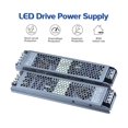 thumbnail image 2 of Ultra Thin LED Power Supply, DC 12V 24V Lighting Transformers, 400W AC 170-265V Driver For LED Strip Lights ,Stable Output, 2 of 7