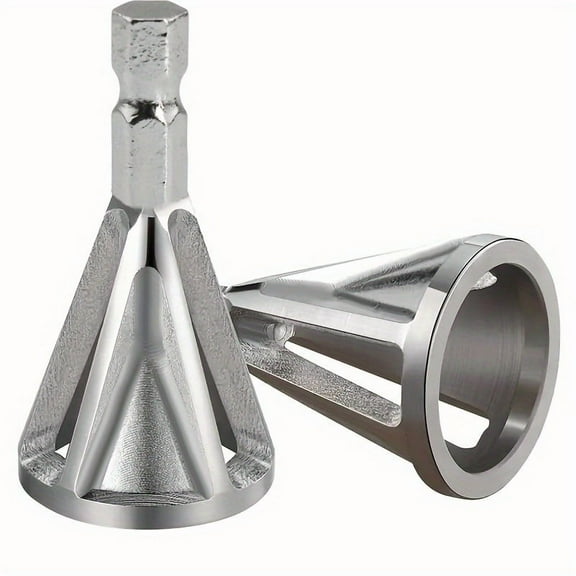 Heavy-Duty Rotary Chamfer & Deburring Bit – Universal Drill Attachment for Rusted Bolt Restoration, Metal Edge Polishing & Precision Finishing