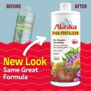 Alaska Fish Fertilizer 5-1-1 Plant Food 1qt