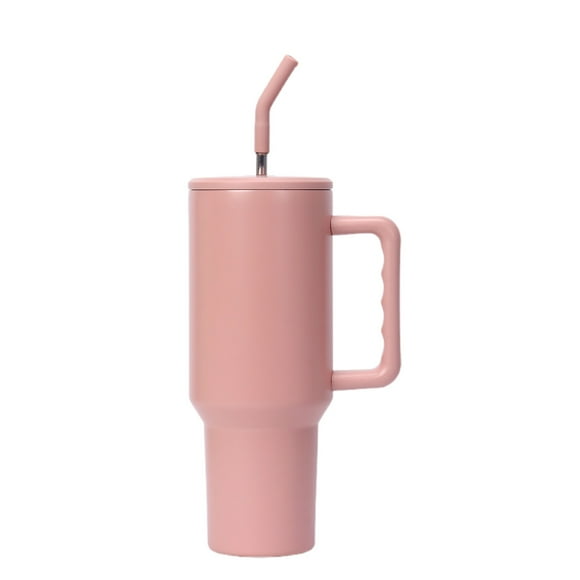 Gobelet de Sublimation 40 oz avec Poignée Gobelets Isolés en Acier Inoxydable Bouteille d'Eau Vierge Tasses de Voyage