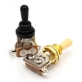 thumbnail image 5 of MERIGLARE Electric Guitar 3 Way Toggle Switch Metal Component Short Replacement Adults Gold, 5 of 5