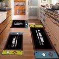 thumbnail image 2 of Kitchen Rugs Sets 3 Piece with Runner Floral Kitchen Floor Mat Carpet Farmhouse Rugs and Mats Non Skid Washable Runner Rug for Kitchen Office Sink Laundry, 2 of 12