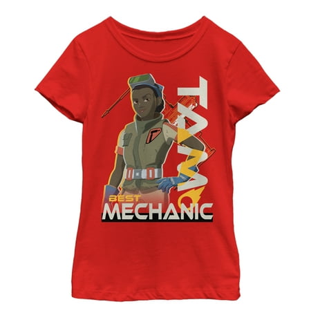 Star Wars Resistance Girls' Best Mechanic Tam (Best Comics For Girls)