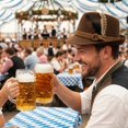 thumbnail image 5 of Byfri Felt Trilby Fedora Hat Jazz Style Oktoberfest Festival Hat for Men 24x12.5x28.5cm, 5 of 7