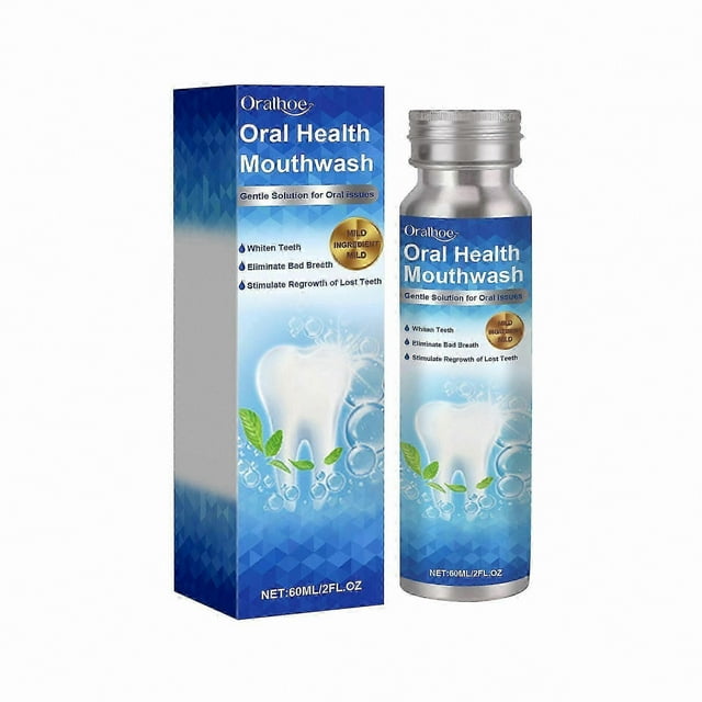 Fresh Breath Mouthwash for Dental Care and Teeth Cleaning Oral Rinse Solution