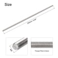 thumbnail image 3 of Uxcell M5 x 250mm 304 Stainless Steel Fully Threaded Rod Right Hand Threads 4 Pack, 3 of 4