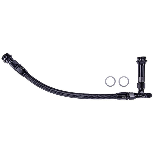 JEGS 110823 Dual Feed Fuel Line Kit Fits Holley Dual Feed Carburetors ...