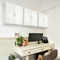 thumbnail image 2 of Yaheetech Wall Mount Cabinet with Adjustable Shelf, White, 2 of 8