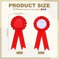 thumbnail image 2 of Uxcell Blank Award Ribbon 1st Place Ribbon Winner Prize Medal Recognition Participation Ribbons for Party Competition Red/Yellow/Blue, 2 of 7