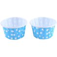 thumbnail image 1 of Muffin Baking Cup Cupcake Cases for Kitchen Baking Birthday(Blue wave point), 1 of 2