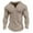 Khaki, variant on Men's Graphic Tee Hvyesh Mens Hoodies Casual Long Sleeve Drawstring Waffle Knit Hooded Sweatshirt Muscle Fit T Shirts Gym Workout Pullover Tops