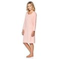 thumbnail image 2 of Casual Nights Women's Stars Pintucked Long Sleeve Nightgown, 2 of 2