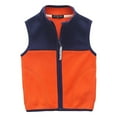 thumbnail image 2 of Godderr Kids Boys Girls Sleeveless Vest Jacket Toddler Baby Winter Warm Vest with Fleece Puffer Vest for 3-12Y, 2 of 5