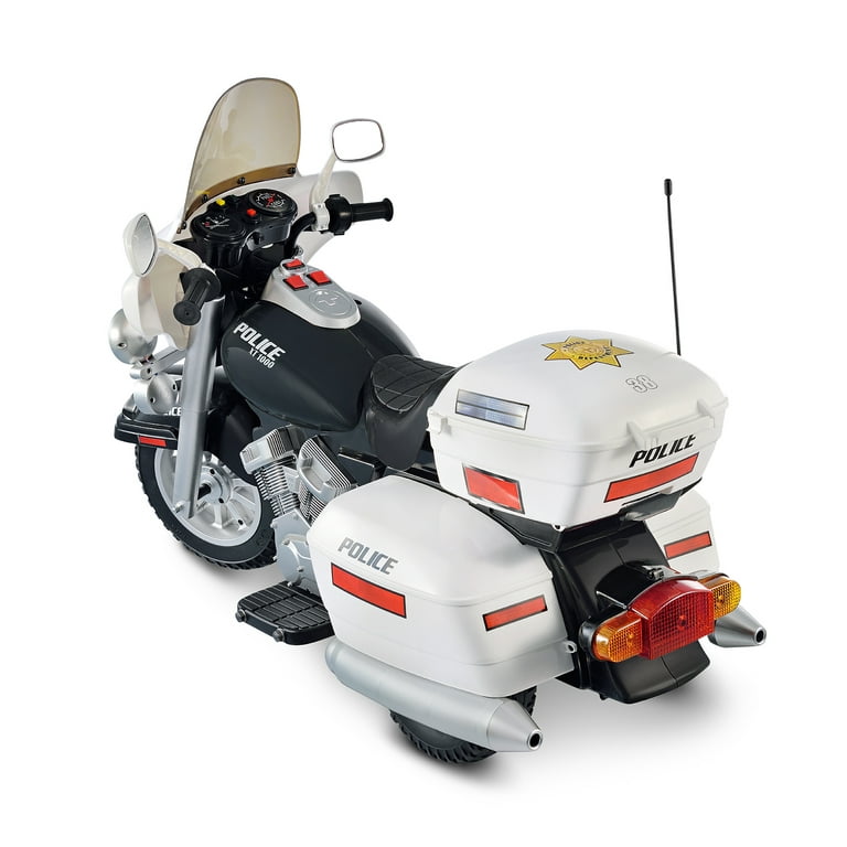 Battery powered police motorcycle hotsell