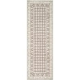 thumbnail image 2 of Mark&Day Washable Rugs, 10x14 Cortnie Cottage Cream/Dark Brown Area Rug, Light Brown Dark Brown Cream Carpet for Living Room, Bedroom or Kitchen (10' x 14', Machine Washable), 2 of 9